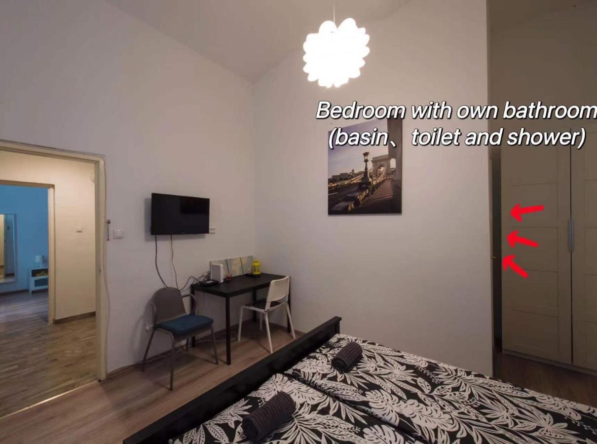 No. 11 Apartment With 2 Bathrooms Next To Railway Station Budapešť Exteriér fotografie
